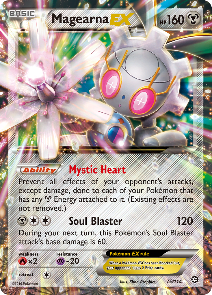 Magearna-EX — illustrated card