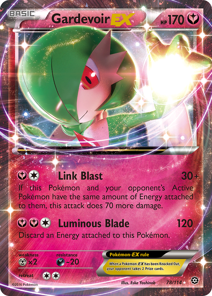 Gardevoir-EX — illustrated card