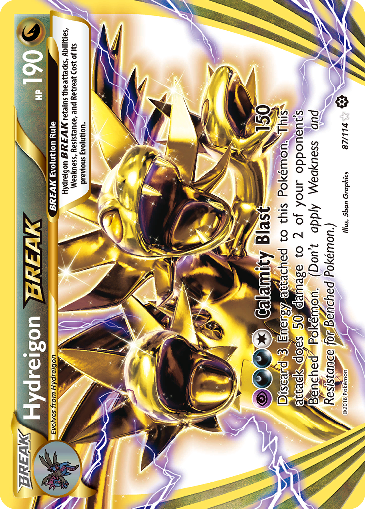 Hydreigon BREAK — illustrated card