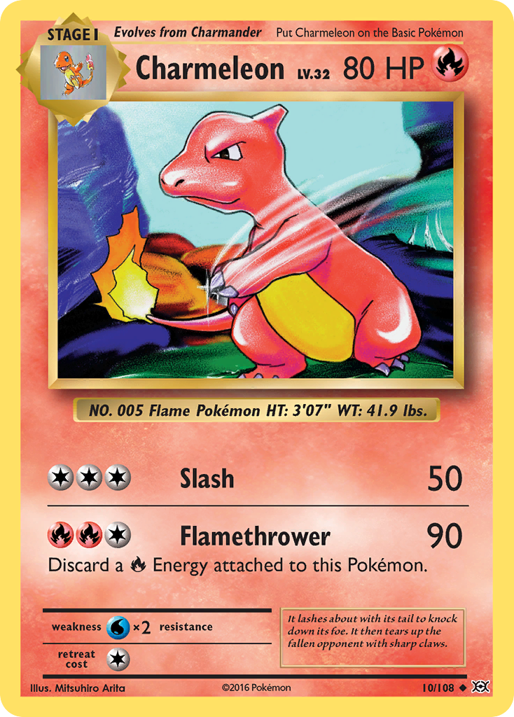Charmeleon — illustrated card