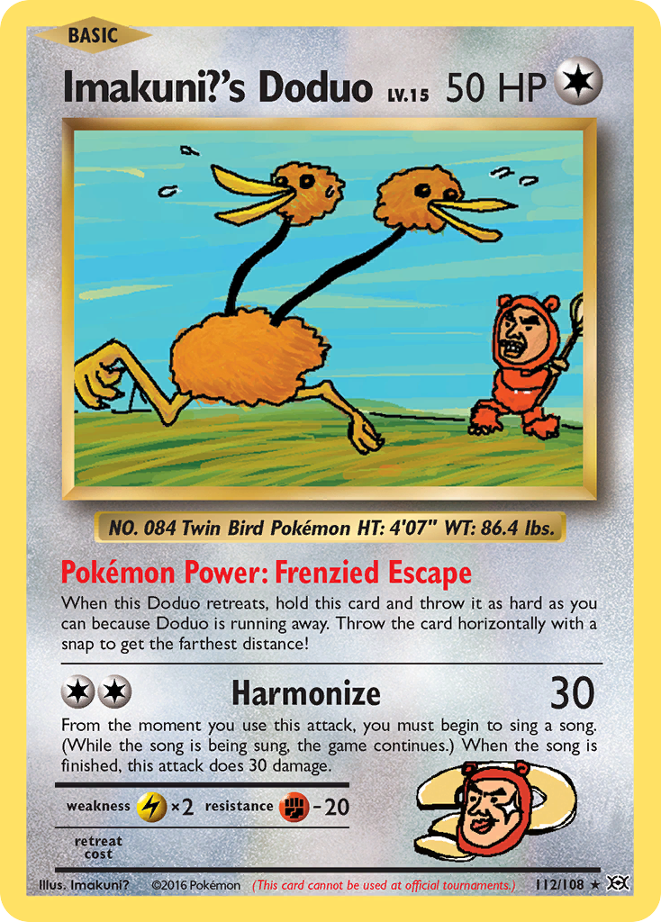 Imakuni?'s Doduo — illustrated card