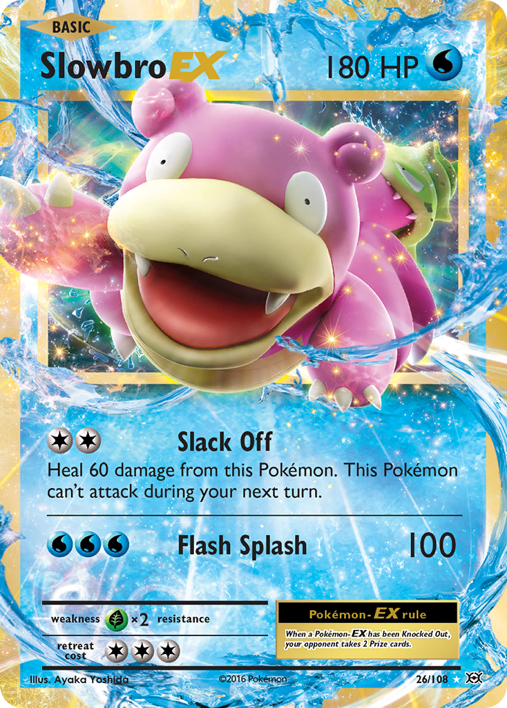 Slowbro-EX — illustrated card