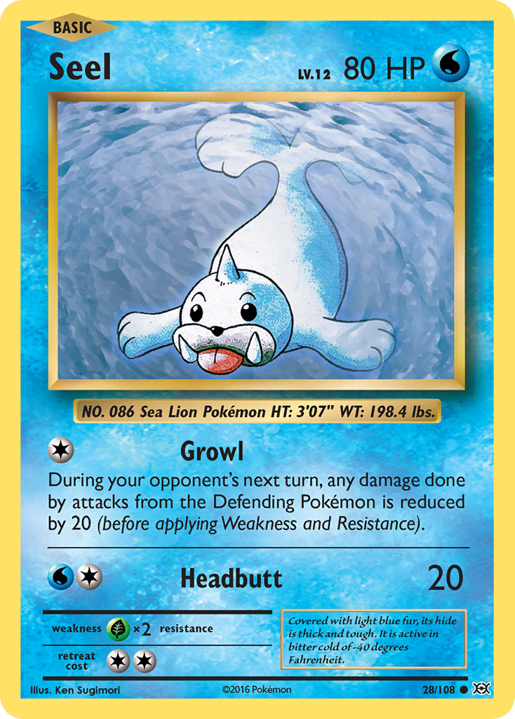 Seel — illustrated card