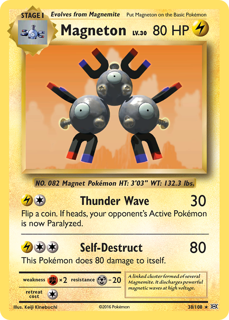Magneton — illustrated card
