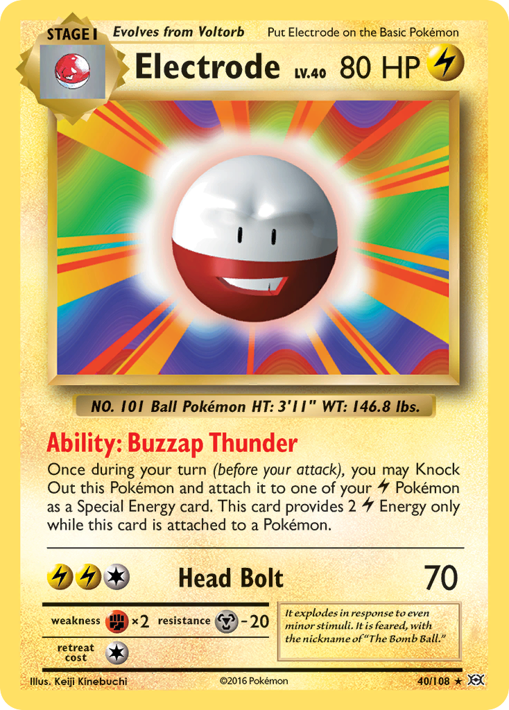 Electrode — illustrated card