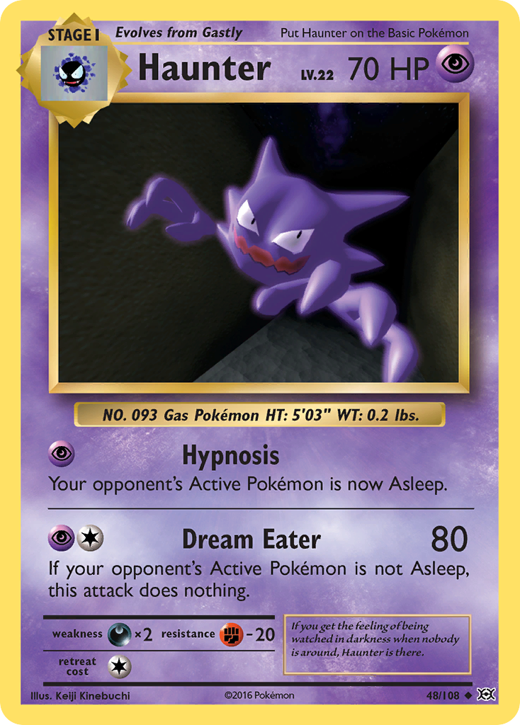 Haunter — illustrated card
