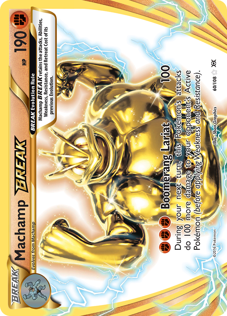 Machamp BREAK — illustrated card