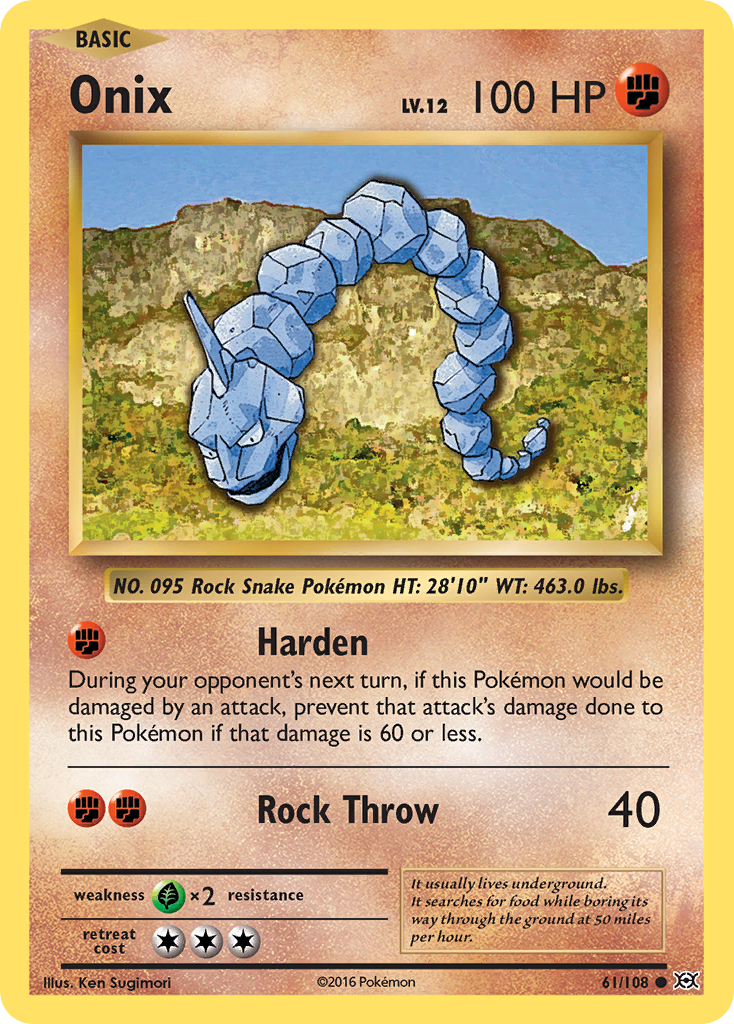 Onix — illustrated card