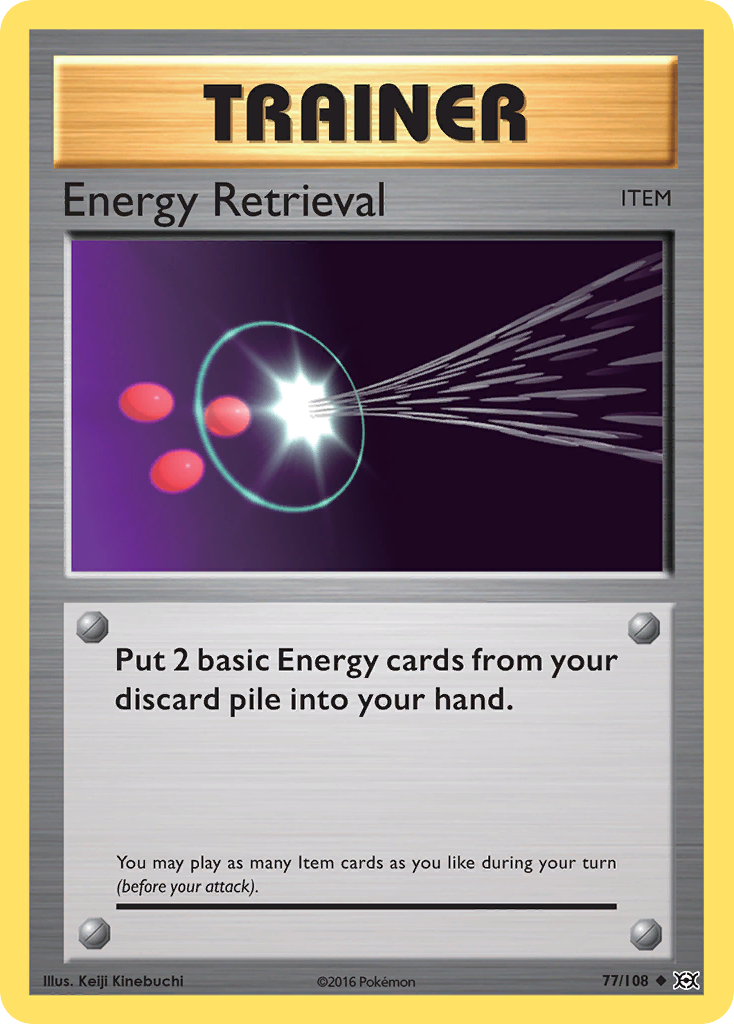 Energy Retrieval — illustrated card