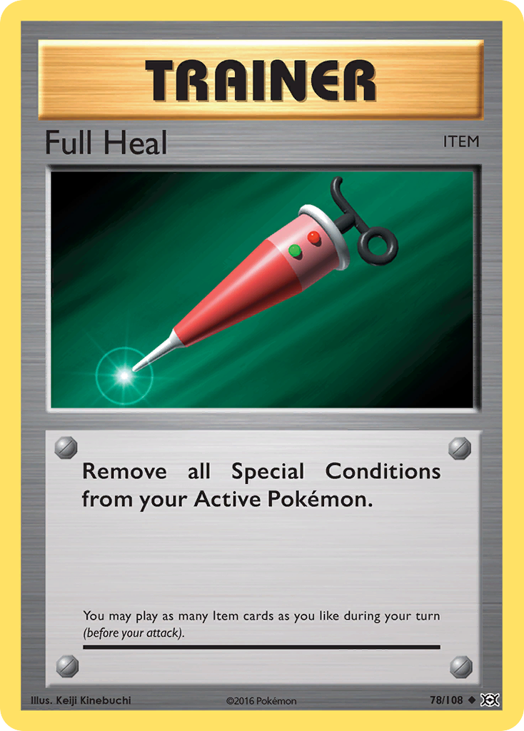 Full Heal — illustrated card