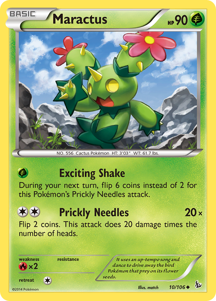 Maractus — illustrated card