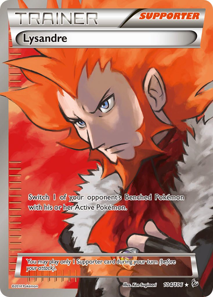 Lysandre — illustrated card