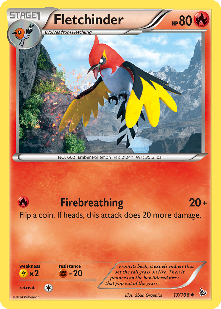 Fletchinder — illustrated card