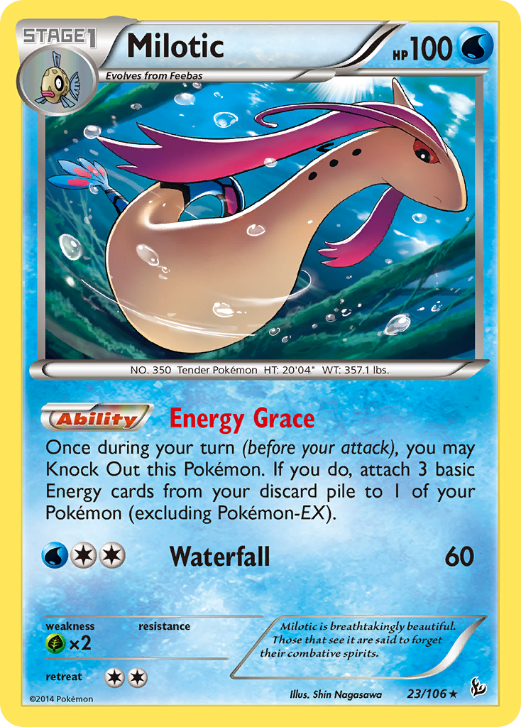 Milotic — illustrated card