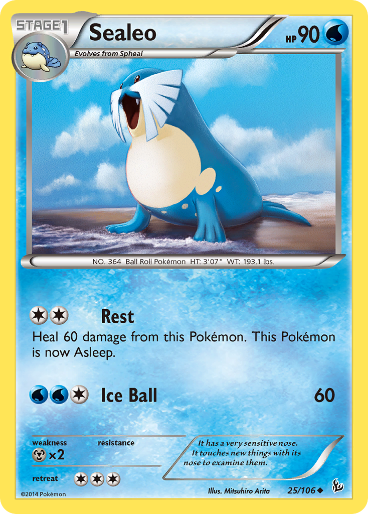 Sealeo — illustrated card