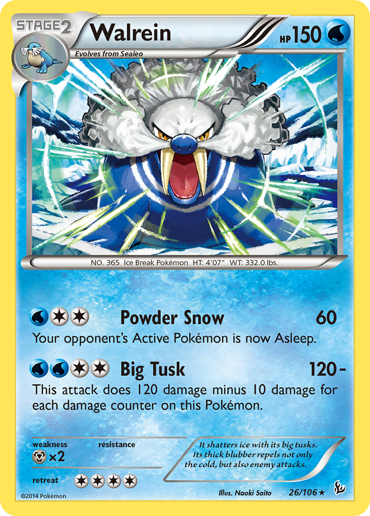 Walrein — illustrated card