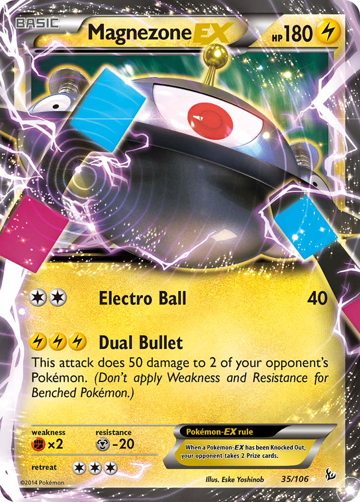 Magnezone-EX — illustrated card