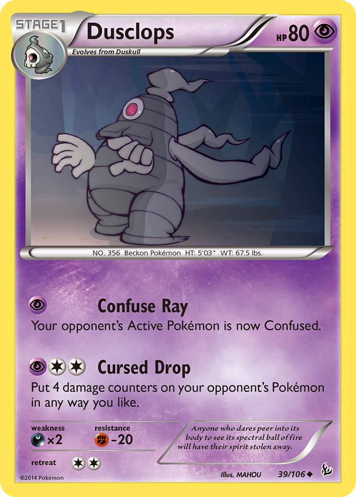 Dusclops — illustrated card