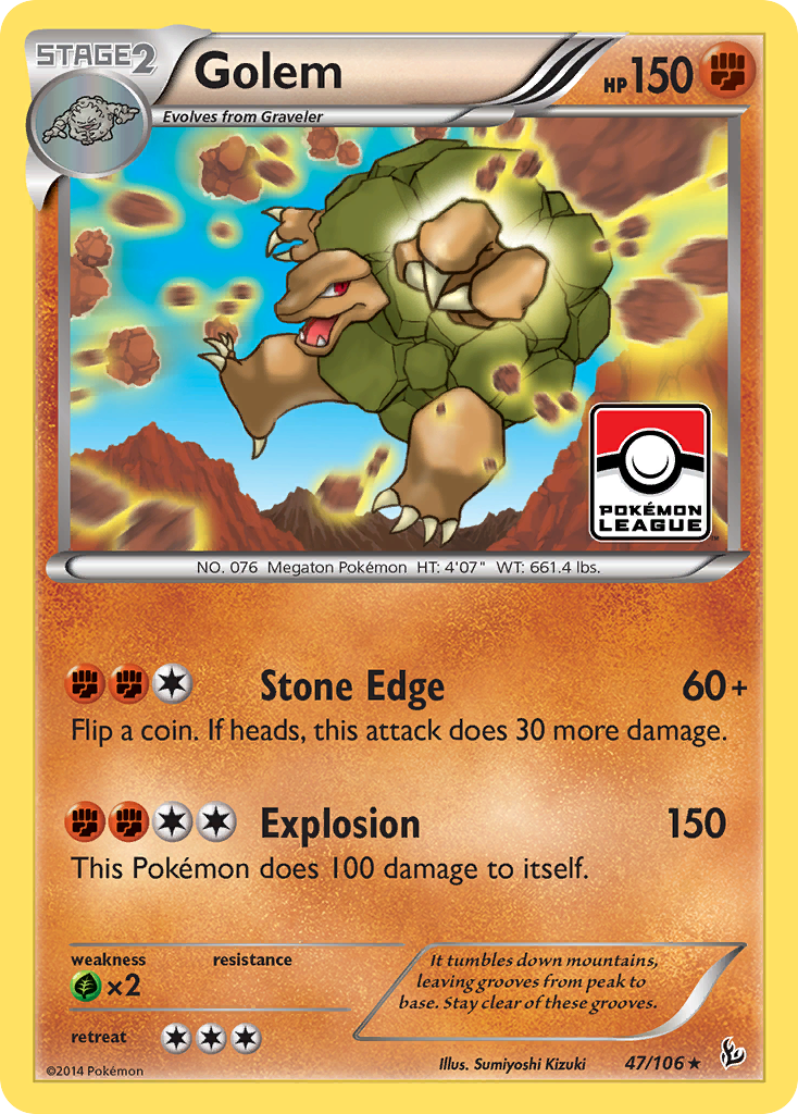 Golem — illustrated card