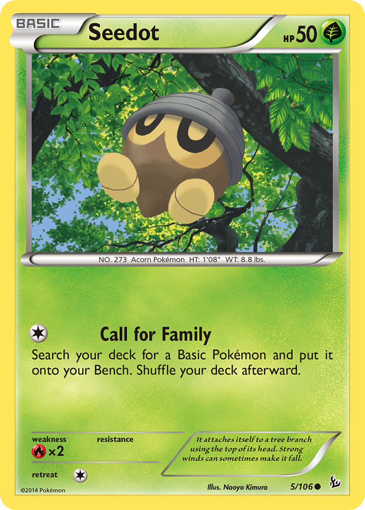 Seedot — illustrated card