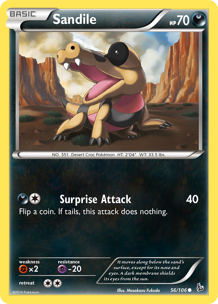 Sandile — illustrated card