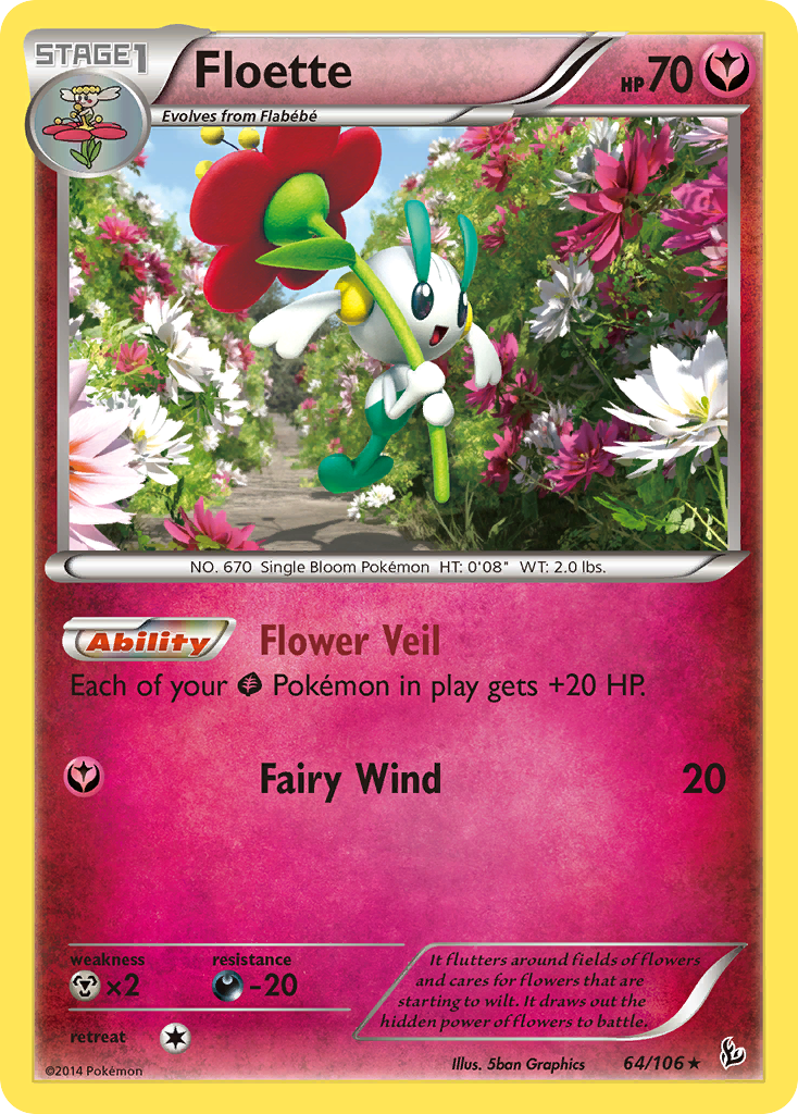 Floette — illustrated card