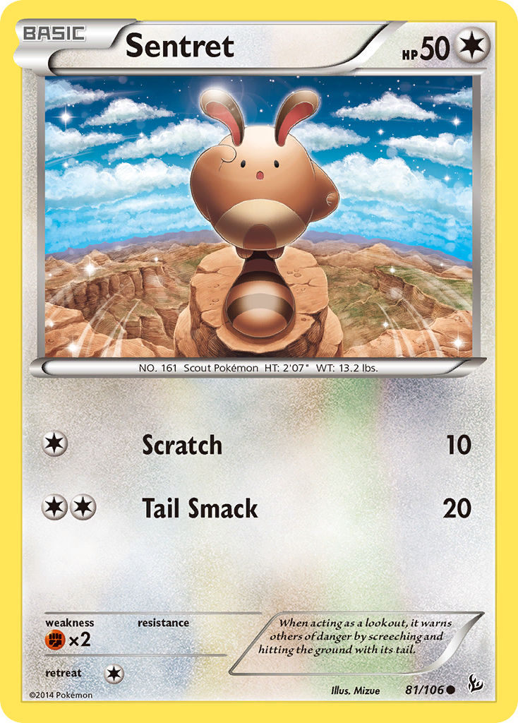Sentret — illustrated card