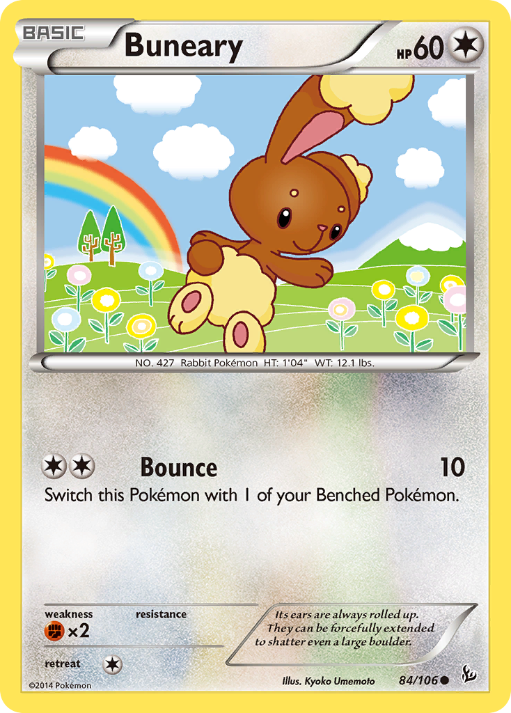 Buneary — illustrated card