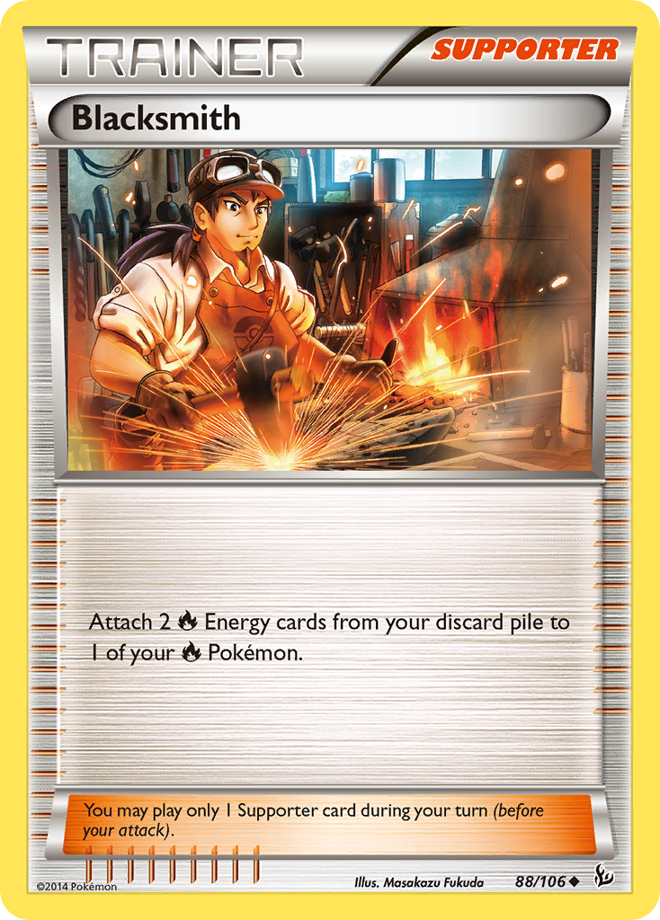 Blacksmith — illustrated card
