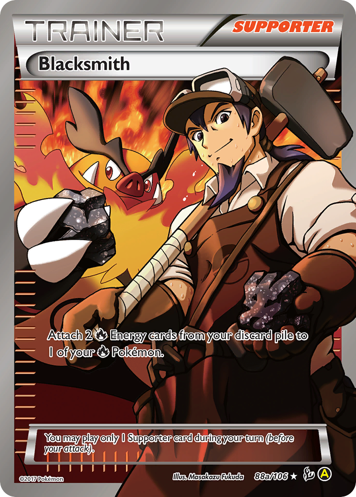 Blacksmith — illustrated card