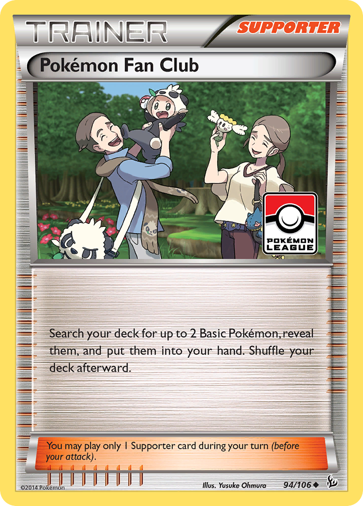 Pokémon Fan Club — illustrated card