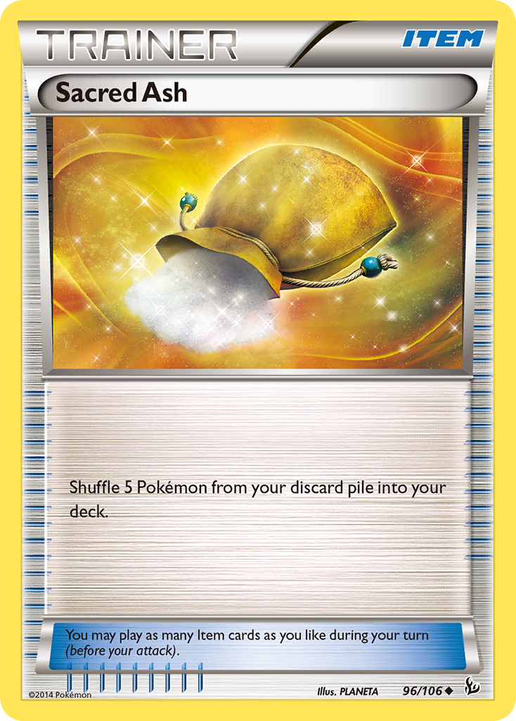 Sacred Ash — illustrated card