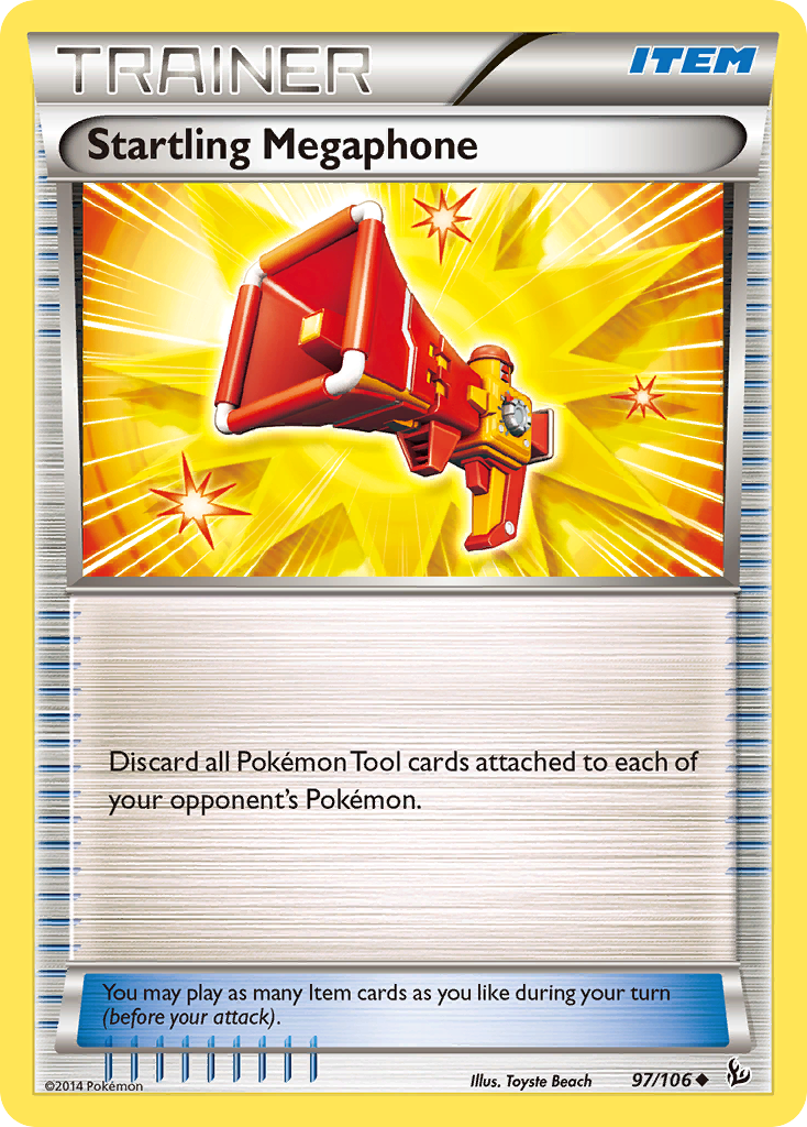 Startling Megaphone — illustrated card