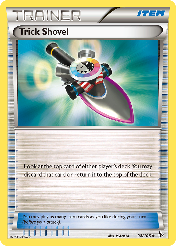 Trick Shovel — illustrated card