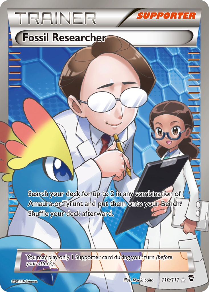 Fossil Researcher — illustrated card