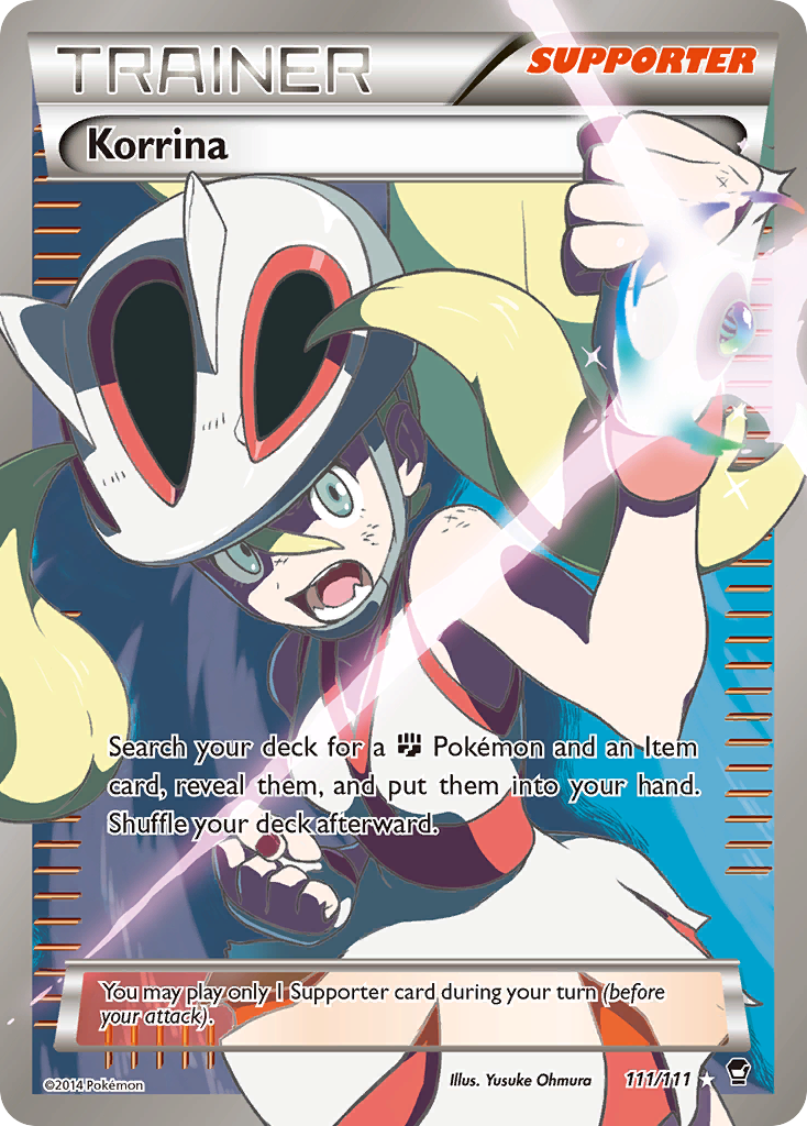Korrina — illustrated card