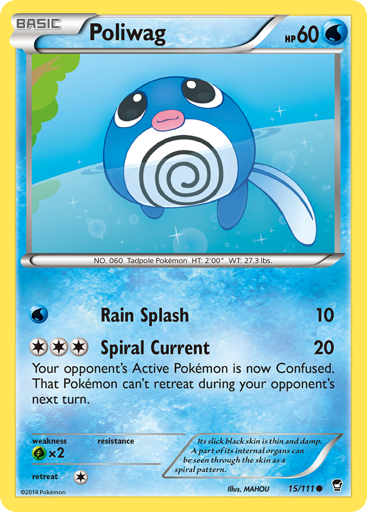 Poliwag — illustrated card