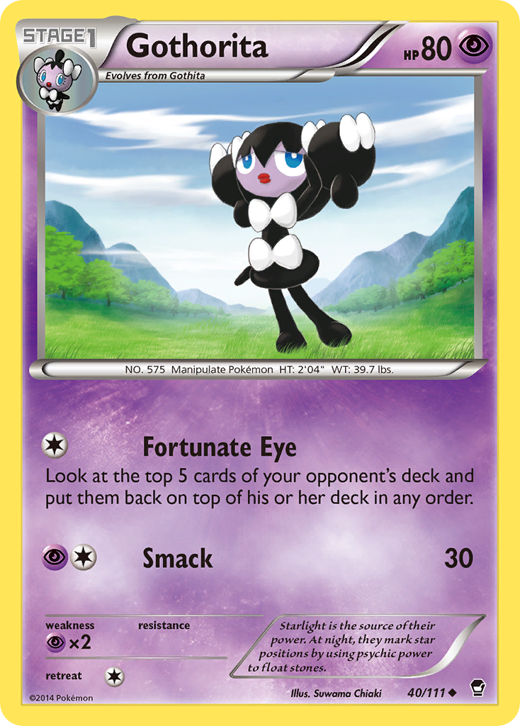 Gothorita — illustrated card