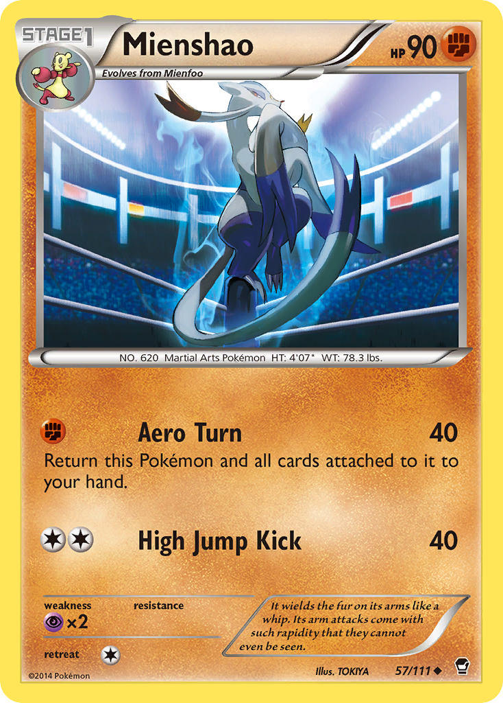 Mienshao — illustrated card