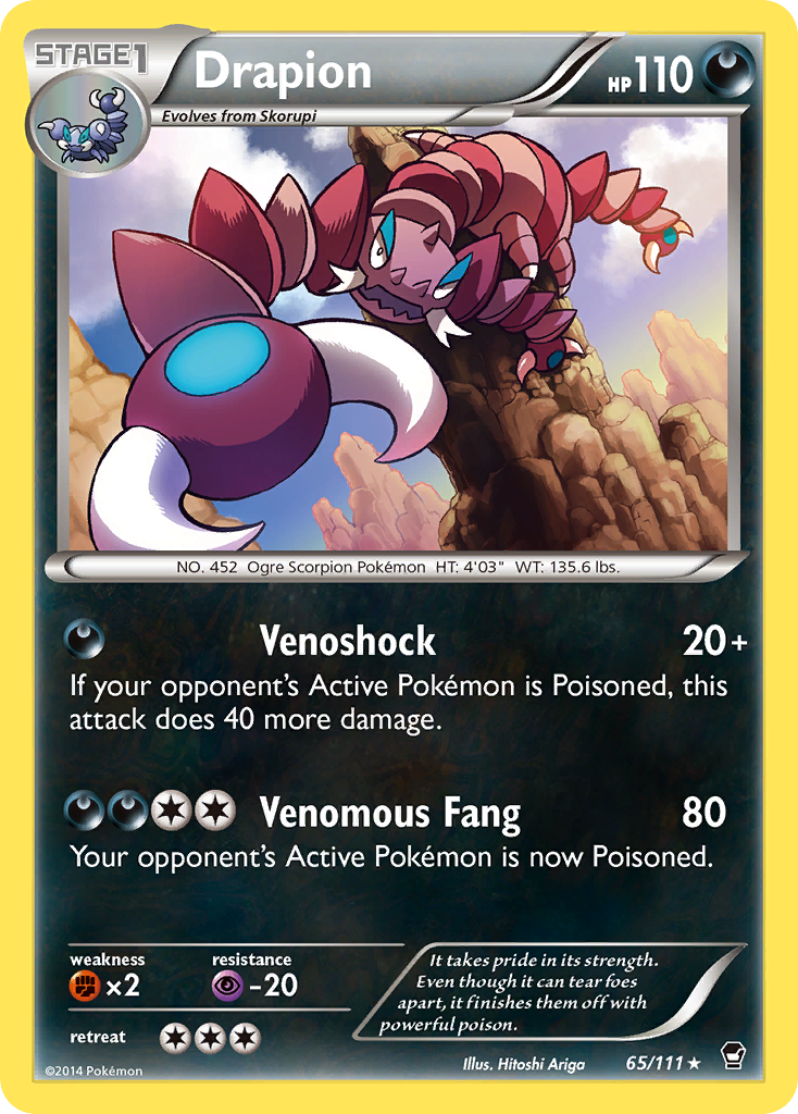 Drapion — illustrated card