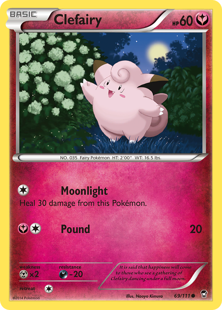 Clefairy — illustrated card