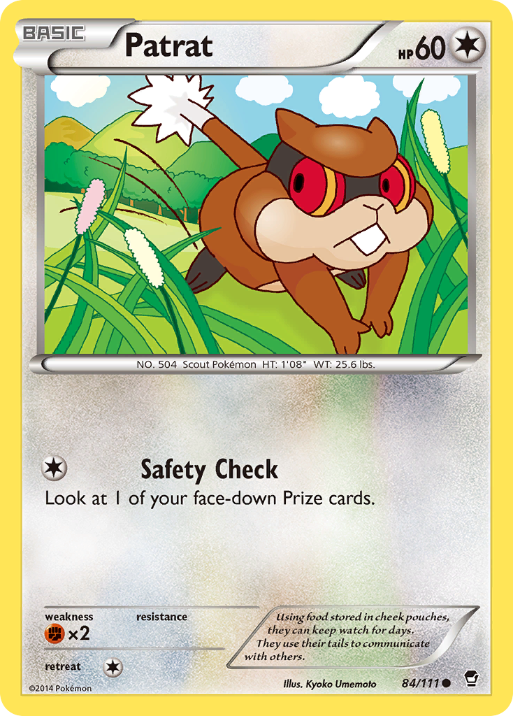 Patrat — illustrated card