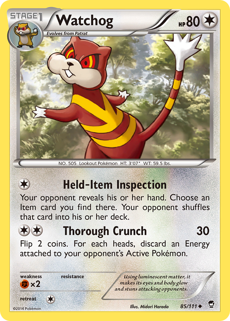 Watchog — illustrated card