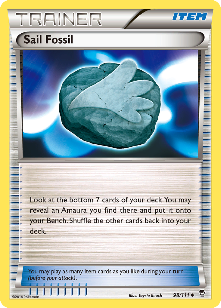 Sail Fossil — illustrated card