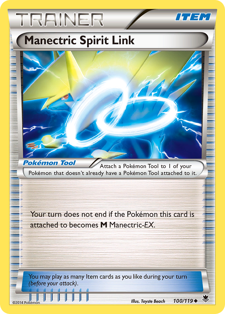 Manectric Spirit Link — illustrated card