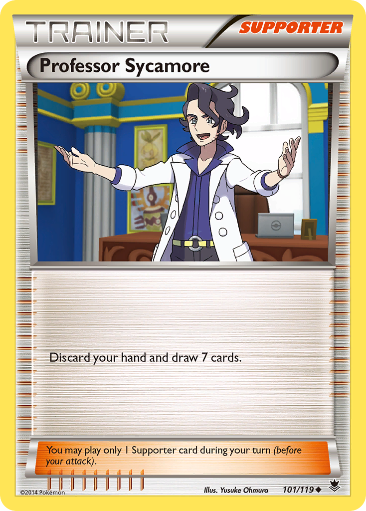 Professor Sycamore — illustrated card