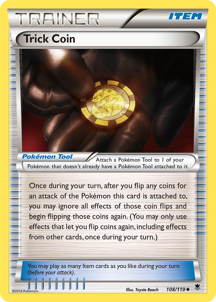 Trick Coin — illustrated card