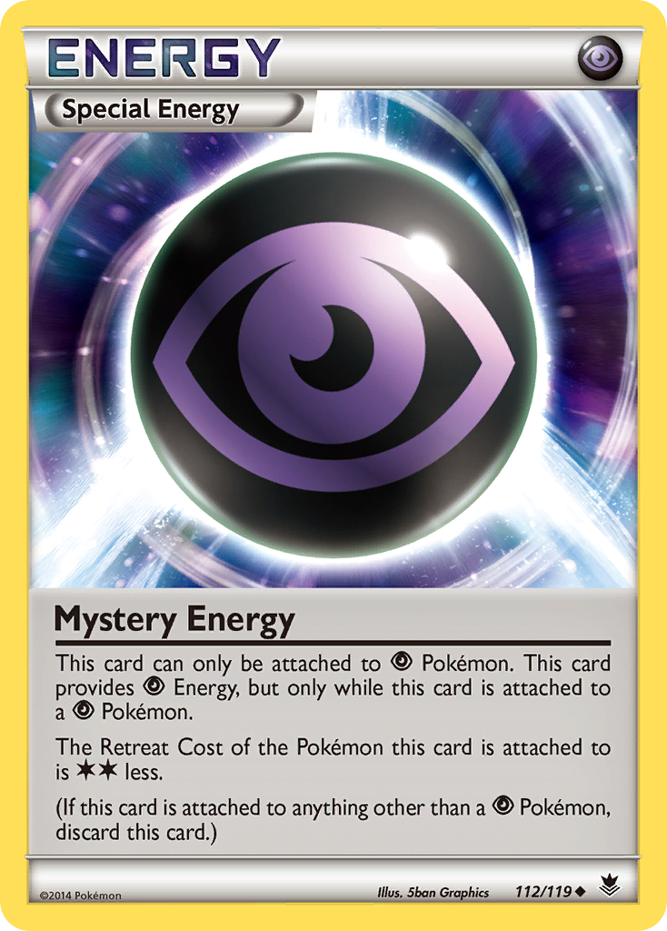 Mystery Energy — illustrated card