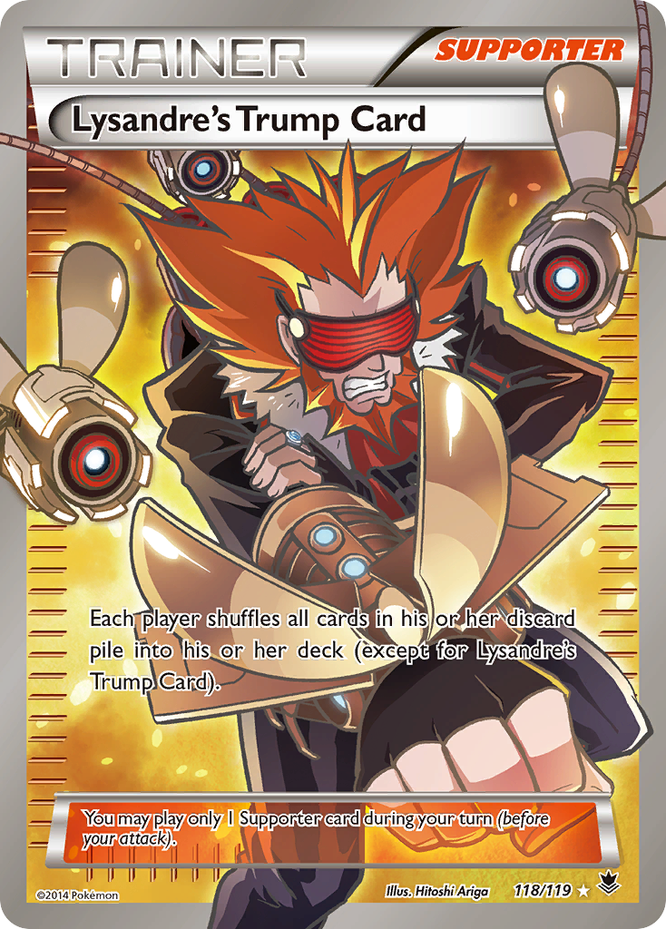 Lysandre's Trump Card — illustrated card
