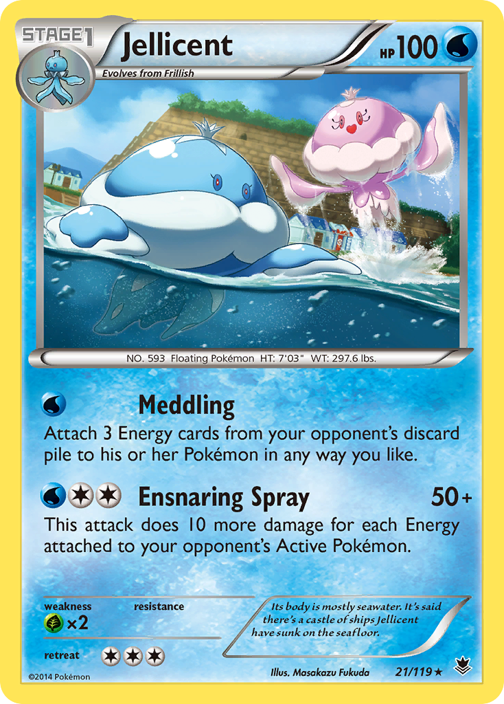 Jellicent — illustrated card